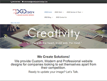 Tablet Screenshot of jdrakegraphicdesign.com